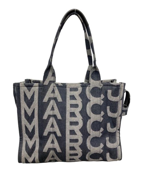 MARC JACOBS（マークジェイコブス）MARC JACOBS (マークジェイコブス) モノグラムデニムトートバッグ インディゴの古着・服飾アイテム