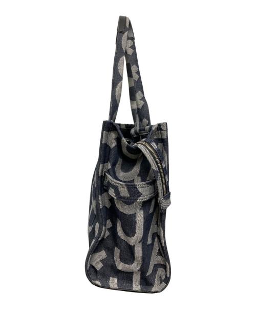 MARC JACOBS（マークジェイコブス）MARC JACOBS (マークジェイコブス) モノグラムデニムトートバッグ インディゴの古着・服飾アイテム