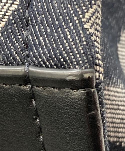 MARC JACOBS（マークジェイコブス）MARC JACOBS (マークジェイコブス) モノグラムデニムトートバッグ インディゴの古着・服飾アイテム