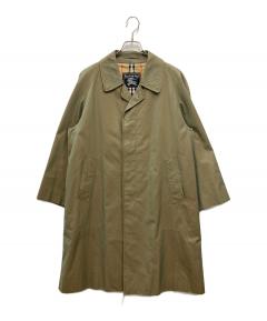 Burberrys バーバリー スプリングコート バルマカーン 立ち襟 ベージュ 中古・古着通販】Burberry's (バーバリーズ) バルマカーンコート