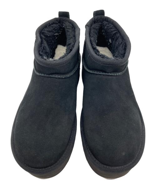 UGG（アグ）UGG (アグ) クラシック ウルトラ ミニ プラットフォーム ブラック サイズ:22cmの古着・服飾アイテム
