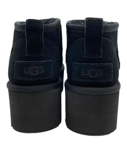 UGG（アグ）UGG (アグ) クラシック ウルトラ ミニ プラットフォーム ブラック サイズ:22cmの古着・服飾アイテム