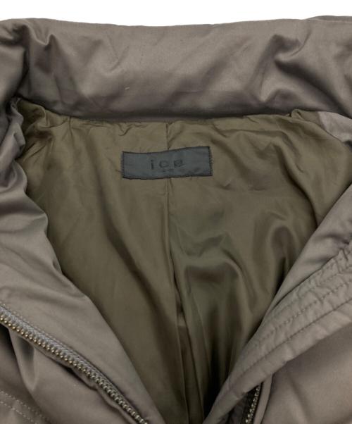 icB（アイシービー）icB (アイシービー) ブルーフォックスファー ダウンコート グレー サイズ:4の古着・服飾アイテム