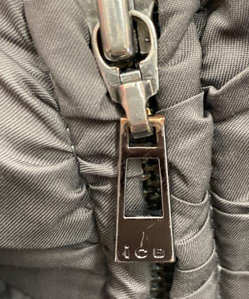 icB（アイシービー）icB (アイシービー) ブルーフォックスファー ダウンコート グレー サイズ:4の古着・服飾アイテム