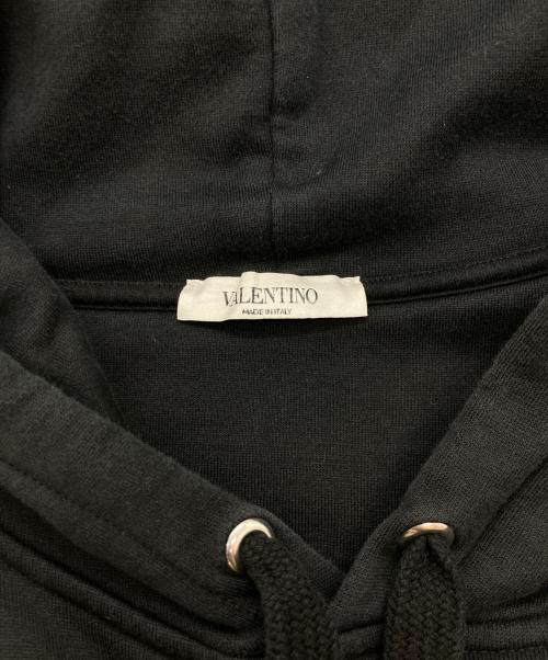 VALENTINO（ヴァレンティノ）VALENTINO (ヴァレンティノ) UNDERCOVER (アンダーカバー) UFO Face print hoodie ブラック サイズ:Sの古着・服飾アイテム