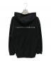 VALENTINO (ヴァレンティノ) UNDERCOVER (アンダーカバー) UFO Face print hoodie ブラック サイズ:S：15000円