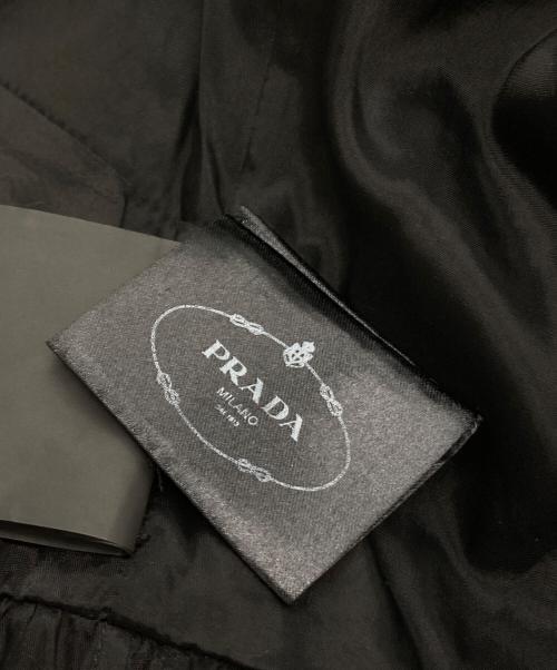 PRADA（プラダ）PRADA (プラダ) 花柄ワンピース ブラック サイズ:40の古着・服飾アイテム