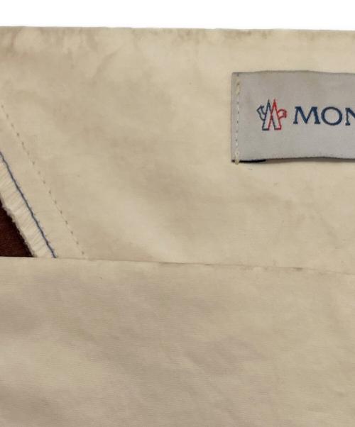 MONCLER GENIUS（モンクレール ジーニアス）MONCLER GENIUS (モンクレール ジーニアス) ストライプワンピース ブルー×ブラウン サイズ:2の古着・服飾アイテム