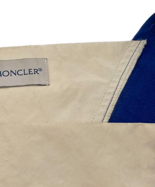 MONCLER GENIUS（モンクレール ジーニアス）MONCLER GENIUS (モンクレール ジーニアス) ストライプワンピース ブルー×ブラウン サイズ:2の古着・服飾アイテム