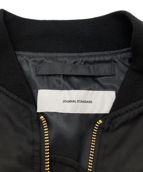 JOURNAL STANDARD（ジャーナルスタンダード）JOURNAL STANDARD (ジャーナルスタンダード) ダブルジップMA-1 ブラック サイズ:FREEの古着・服飾アイテム