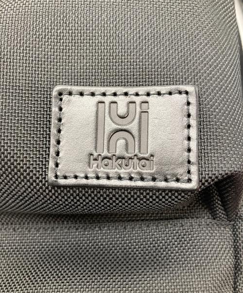 HAKUTAI（ハクタイ）HAKUTAI (ハクタイ) ヘルメットバッグ ブラックの古着・服飾アイテム