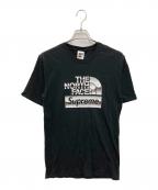 SUPREME×THE NORTH FACEシュプリーム×ザ ノース フェイス）の古着「CHROME  TEE」｜ブラック