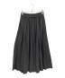 DOS DIOSAS (ドスディオサス) 刺繍プリーツスカート ブラック サイズ:38：8000円