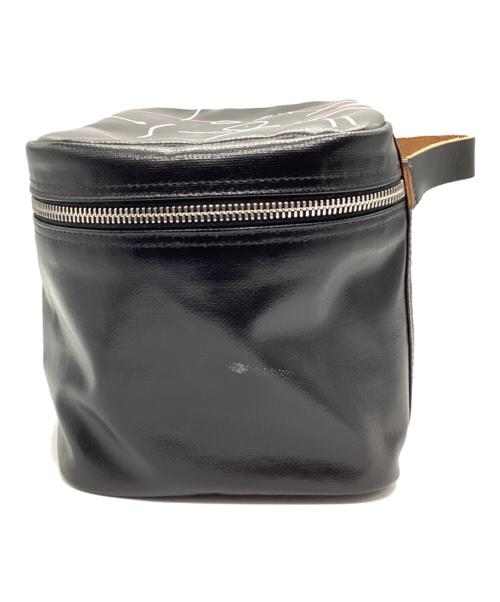 PLAN C（プランシー）Plan C (プランシー) バニティポーチ ブラックの古着・服飾アイテム