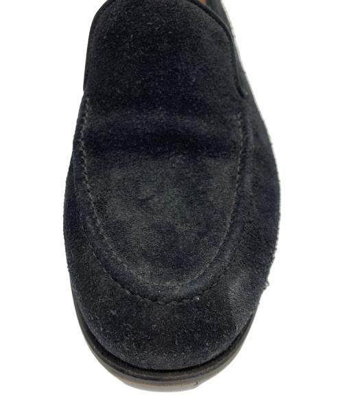 STUBBS WOOTTON（スタブス アンド ウートン）STUBBS WOOTTON (スタブス アンド ウートン) スウェードローファー ブラック サイズ:8の古着・服飾アイテム