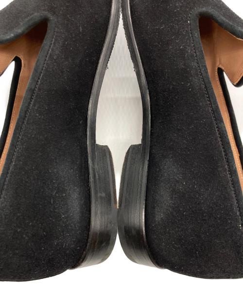 STUBBS WOOTTON（スタブス アンド ウートン）STUBBS WOOTTON (スタブス アンド ウートン) スウェードローファー ブラック サイズ:8の古着・服飾アイテム