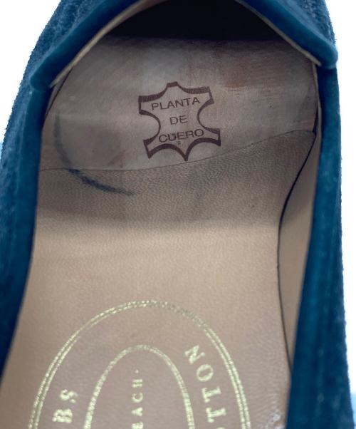 STUBBS WOOTTON（スタブス アンド ウートン）STUBBS WOOTTON (スタブス アンド ウートン) スウェードローファー ブラック サイズ:8の古着・服飾アイテム