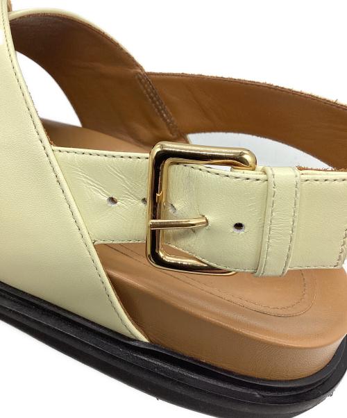 MARNI（マルニ）MARNI (マルニ) FUSSBETT サンダル ベージュ サイズ:39の古着・服飾アイテム