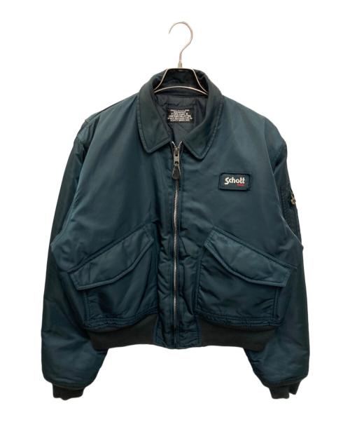 Schott（ショット）Schott (ショット) 【古着】CWU-Rミリタリーフライトジャケット ネイビー サイズ:記載無しの古着・服飾アイテム