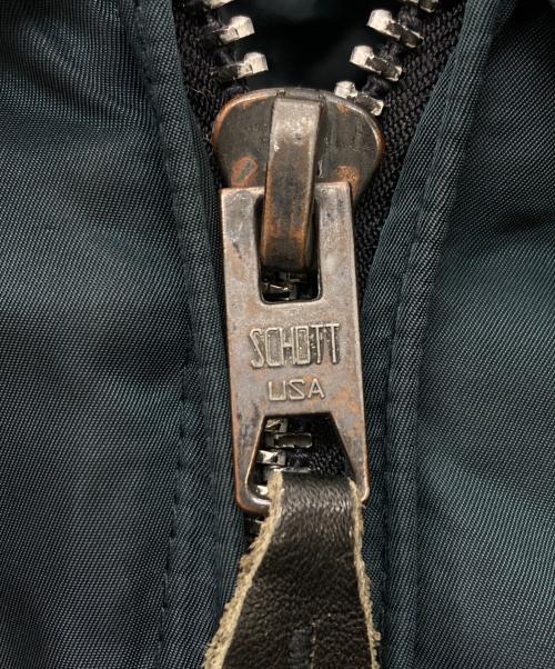 Schott（ショット）Schott (ショット) 【古着】CWU-Rミリタリーフライトジャケット ネイビー サイズ:記載無しの古着・服飾アイテム