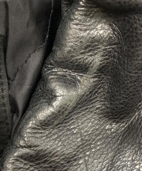 GAP（ギャップ）GAP (ギャップ) 【古着】レザーカーコート ブラック サイズ:Ｍの古着・服飾アイテム