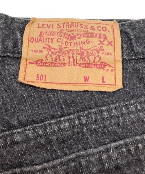 LEVI'S（リーバイス）LEVI'S (リーバイス) 【古着】先染め501デニムパンツ ブラック サイズ:W34の古着・服飾アイテム