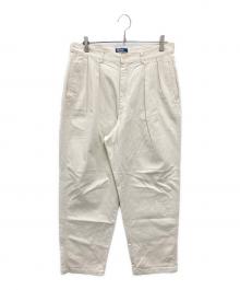 POLO RALPH LAUREN（ポロ・ラルフローレン）の古着「【古着】2タックチノパン」｜アイボリー