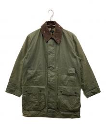 Barbour（バブアー）の古着「BORDER OIL COAT」｜オリーブ