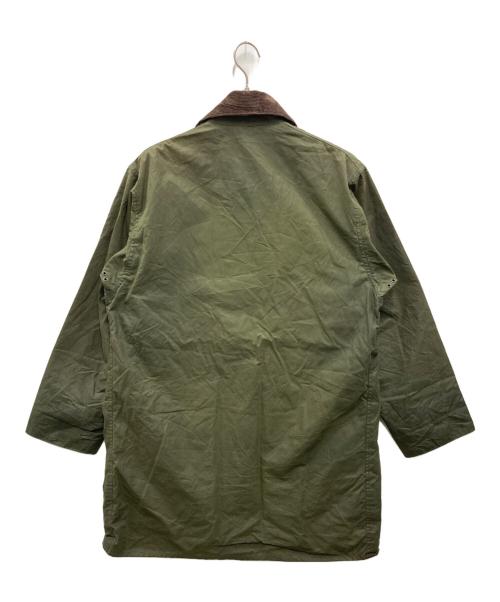 Barbour（バブアー）Barbour (バブアー) BORDER OIL COAT オリーブ サイズ:実寸参照の古着・服飾アイテム