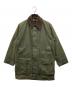 Barbour（バブアー）の古着「BORDER OIL COAT」｜オリーブ