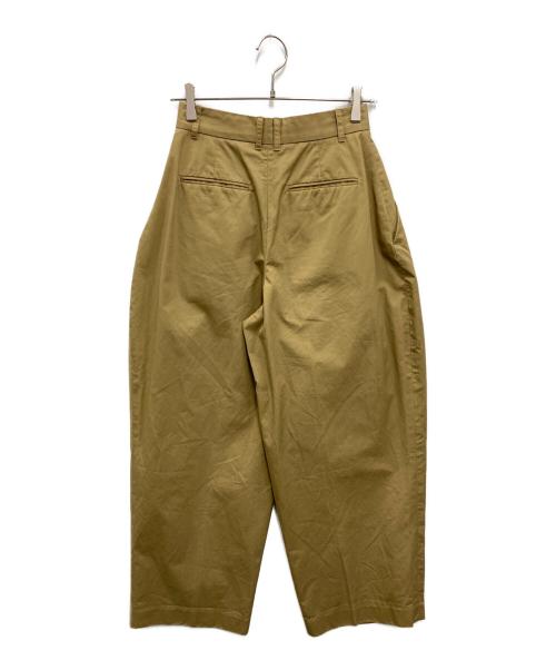 TODAYFUL（トゥデイフル）TODAYFUL (トゥデイフル) Tuck Tapered Trousers ベージュ サイズ:SIZE 38の古着・服飾アイテム