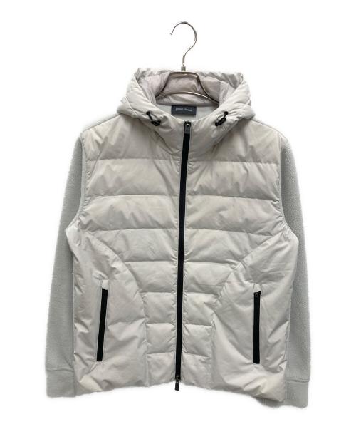 HERNO（ヘルノ）HERNO (ヘルノ) ラミナー フリースジャケット ホワイト サイズ:48の古着・服飾アイテム