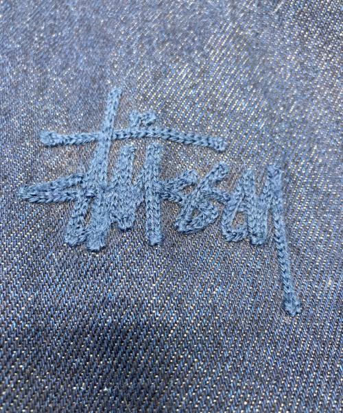 stussy（ステューシー）stussy (ステューシー) デニムフードブルゾン インディゴ サイズ:Mの古着・服飾アイテム