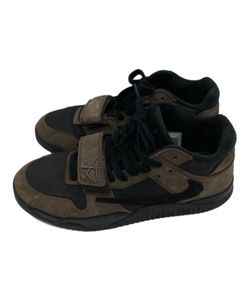 NIKE（ナイキ）NIKE (ナイキ) TRAVIS SCOTT (トラヴィススコット) Jordan Jumpman Jack TR CJ1 T-Rexx Black and Dark Mocha サイズ:US9.5の古着・服飾アイテム