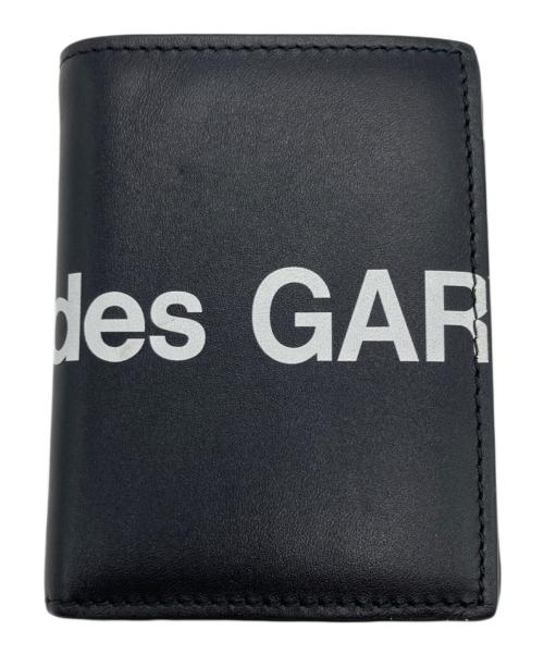 COMME des GARCONS（コムデギャルソン）COMME des GARCONS (コムデギャルソン) HUGE LOGO WALLET ブラックの古着・服飾アイテム