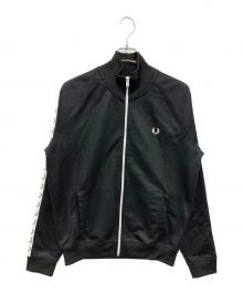 FRED PERRY（フレッドペリー）の古着「Taped Track Jacket」｜ブラック