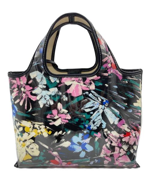 3.1 phillip lim（スリーワンフィリップリム）3.1 phillip lim (スリーワンフィリップリム) フラワープリントマーケットトート ブラックの古着・服飾アイテム