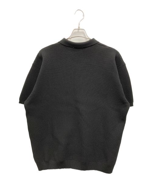 HUF（ハフ）HUF (ハフ) ニットポロシャツ ブラック サイズ:XXLの古着・服飾アイテム