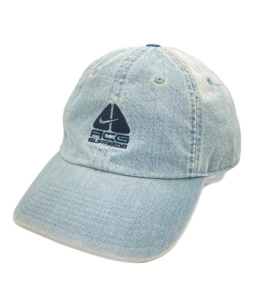 SUPREME（シュプリーム）Supreme (シュプリーム) NIKE ACG (ナイキエーシージー) デニムキャップ インディゴの古着・服飾アイテム