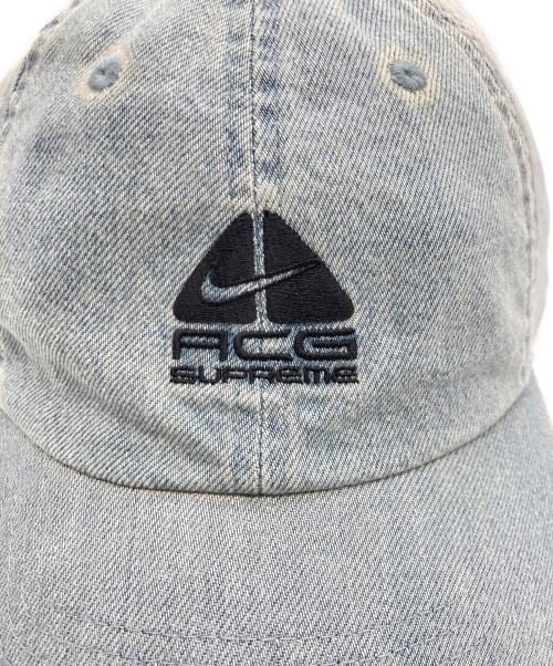 SUPREME（シュプリーム）Supreme (シュプリーム) NIKE ACG (ナイキエーシージー) デニムキャップ インディゴの古着・服飾アイテム