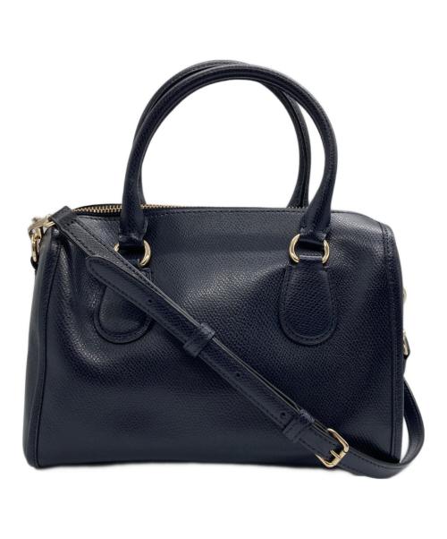 COACH（コーチ）COACH (コーチ) 2WAYショルダーバッグ ネイビーの古着・服飾アイテム