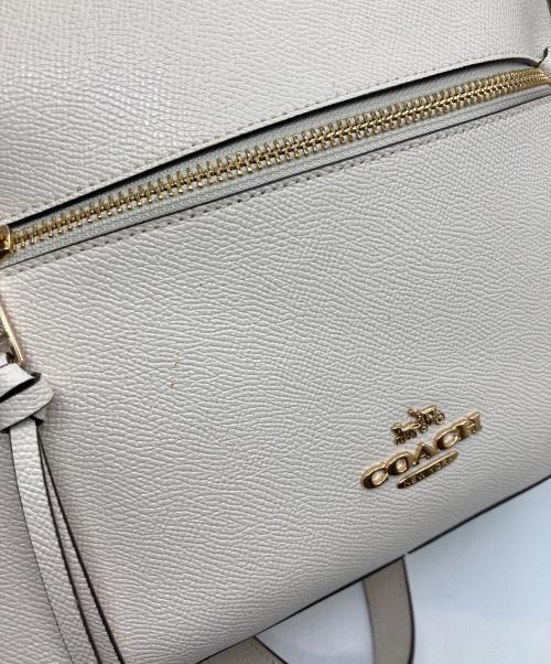 COACH（コーチ）COACH (コーチ) リュック アイボリー×ベージュの古着・服飾アイテム