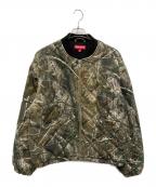 SUPREMEシュプリーム）の古着「Zip-Off Sleeve Quilted Bomber Jacket」｜オリーブ