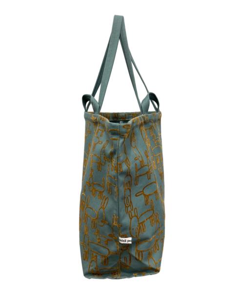 mina perhonen（ミナ ペルホネン）mina perhonen (ミナ ペルホネン) BEAMS (ビームス) pino tote bag M グリーン 未使用品の古着・服飾アイテム