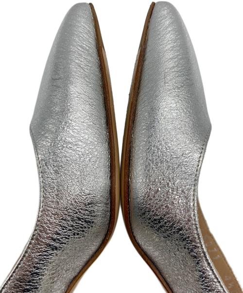 Salvatore Ferragamo（サルヴァトーレ フェラガモ）Salvatore Ferragamo (サルヴァトーレ フェラガモ) ヒールパンプス グレー サイズ:4 1/2 Dの古着・服飾アイテム