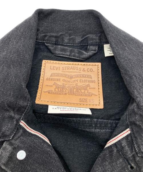 LEVI'S PReMIUM（リーバイス プレミアム）LEVI'S PReMIUM (リーバイス プレミアム) EDIFICE (エディフィス) 別注Type 1 Trucker Jacket ブラック サイズ:XSの古着・服飾アイテム