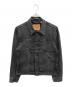 LEVI'S PReMIUM（リーバイス プレミアム）の古着「別注Type 1 Trucker Jacket」｜ブラック