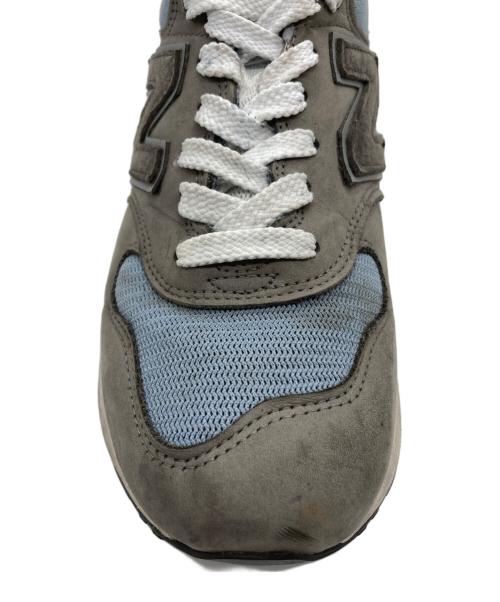 NEW BALANCE（ニューバランス）NEW BALANCE (ニューバランス) ローカットスニーカー グレー サイズ:USA8の古着・服飾アイテム
