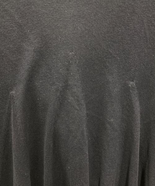 sacai（サカイ）sacai (サカイ) タキシードショールカラー バックフレアニットカーディガン ネイビー サイズ:1の古着・服飾アイテム