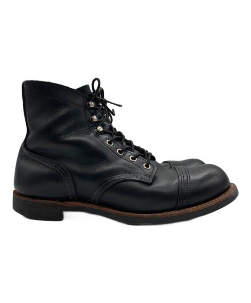 RED WING（レッドウィング）RED WING (レッドウィング) IRON RANGER ブラック サイズ:USA8の古着・服飾アイテム